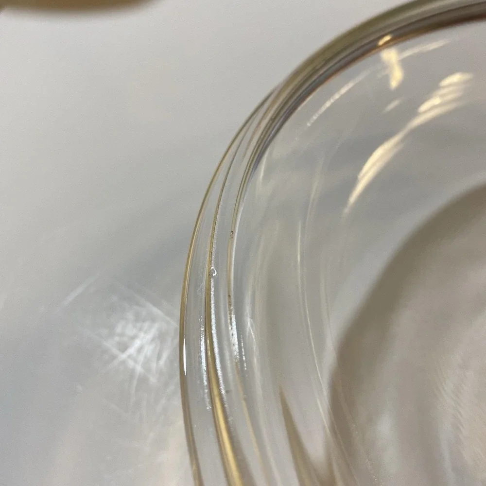 Vtg.‎ Pyrex 408 Clear Glass Replacement Lid Round 8.75